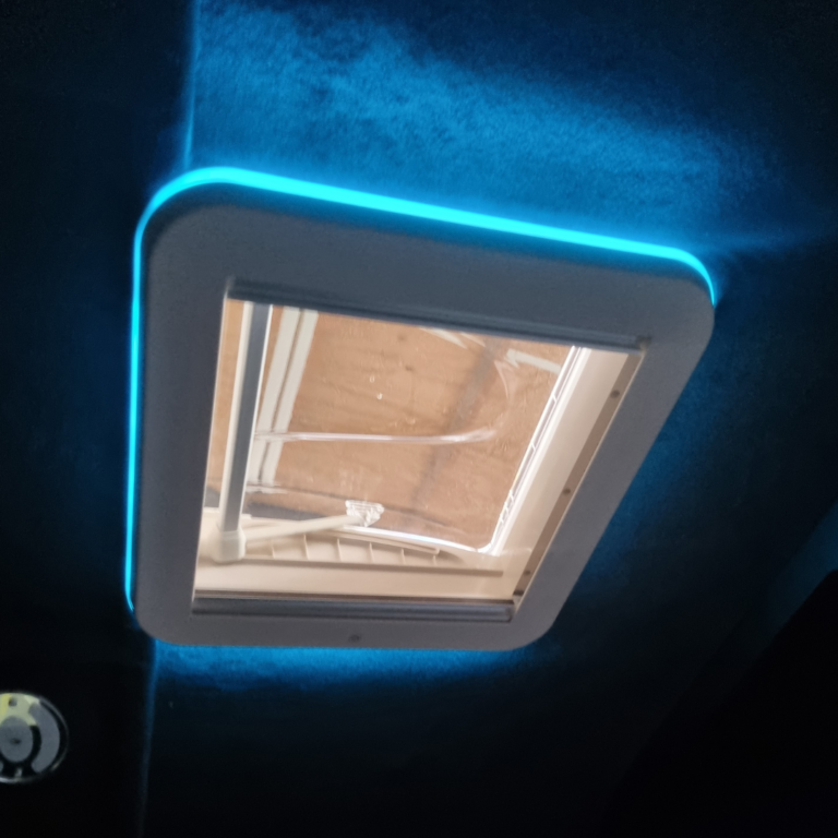 thumbnail image 2 of Roof Vent Skylight Infill Kit For Ford Transit Custom Camper Van – Fits Maxxair & Similar Vents 2 of 5